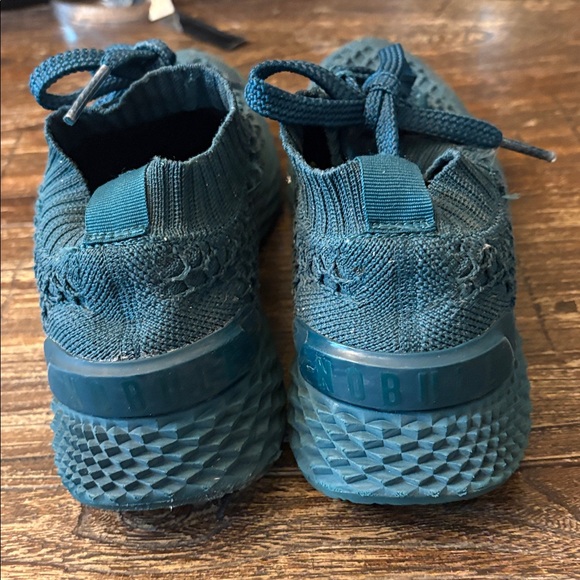 NOBULL Allday Knit Sneakers Deep Teal Size 9 EUC - Picture 4 of 7